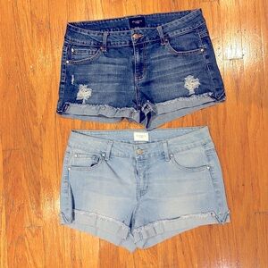 2 pair Celebrity Pink juniors shorts